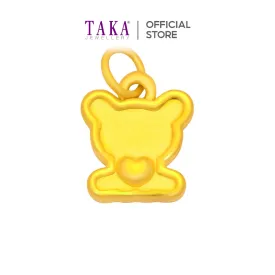 TAKA Jewellery 999 Pure Gold Pendant Bear